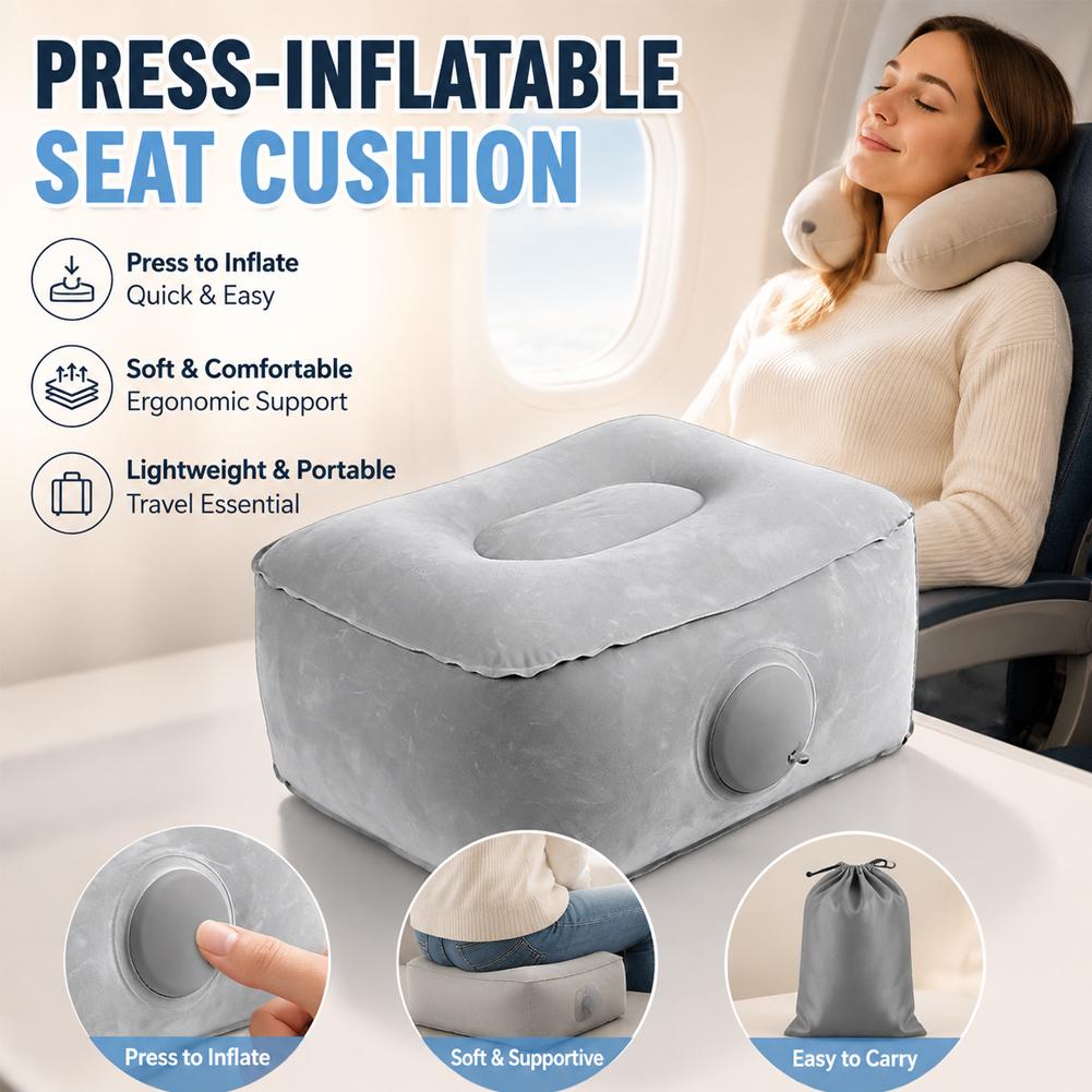 Outdoor Camping Mattress - Bantal Tiup Tipe Tekan Untuk Sandaran