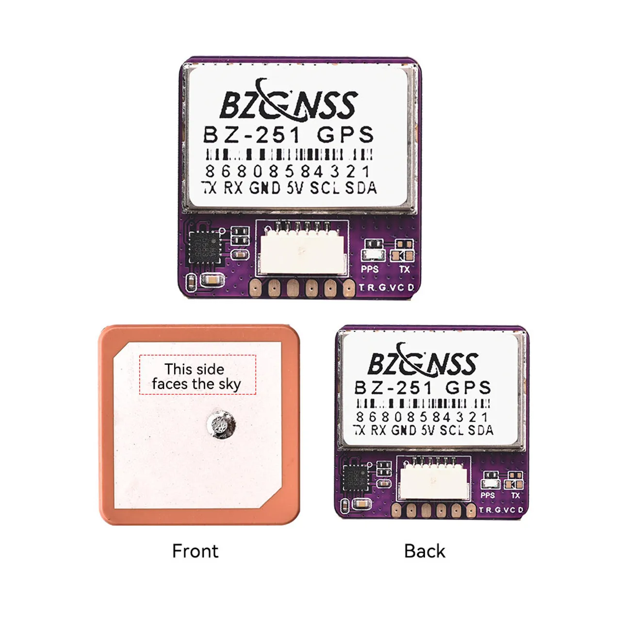 Outdoor Camping Toys - BZGNSS BZ-251 GPS dengan 5883 Compass