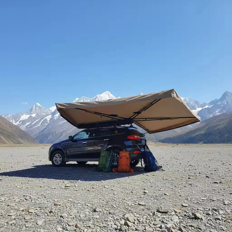 Outdoor Camping Fans - Tenda RV Camping Outdoor Hardtop Bentuk
