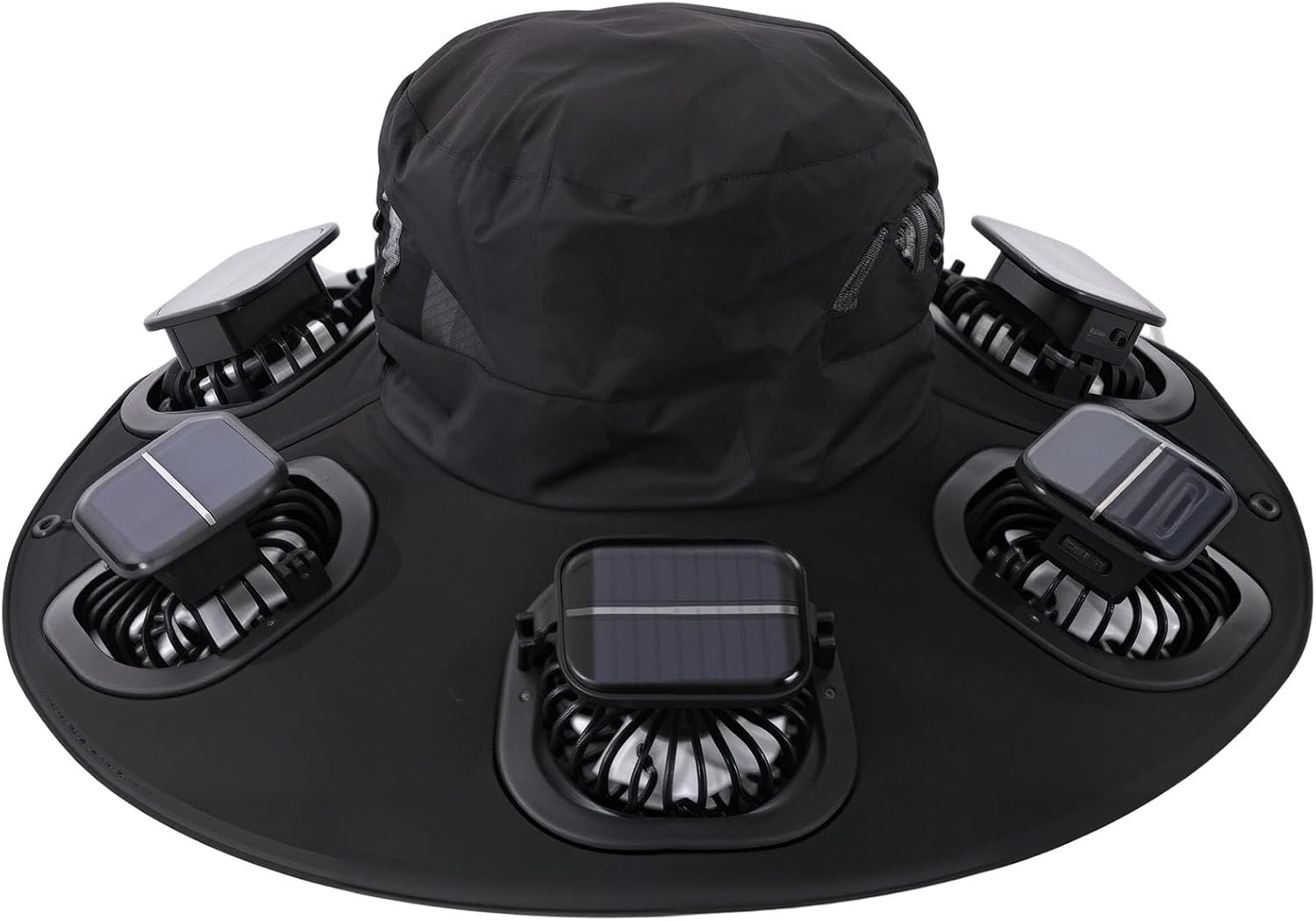 Outdoor Camping Fans - Topi Kipas Tenaga Surya Hot 6