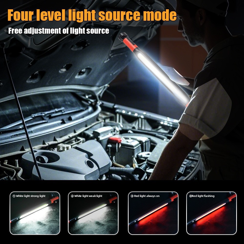Outdoor Camping Jobs - Lampu Kerja LED Magnetik Dua Warna