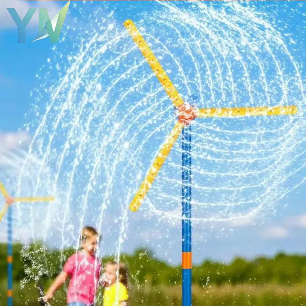 Outdoor Camping Toys - Mainan Roda Air Sprinkler Luar Ruangan,