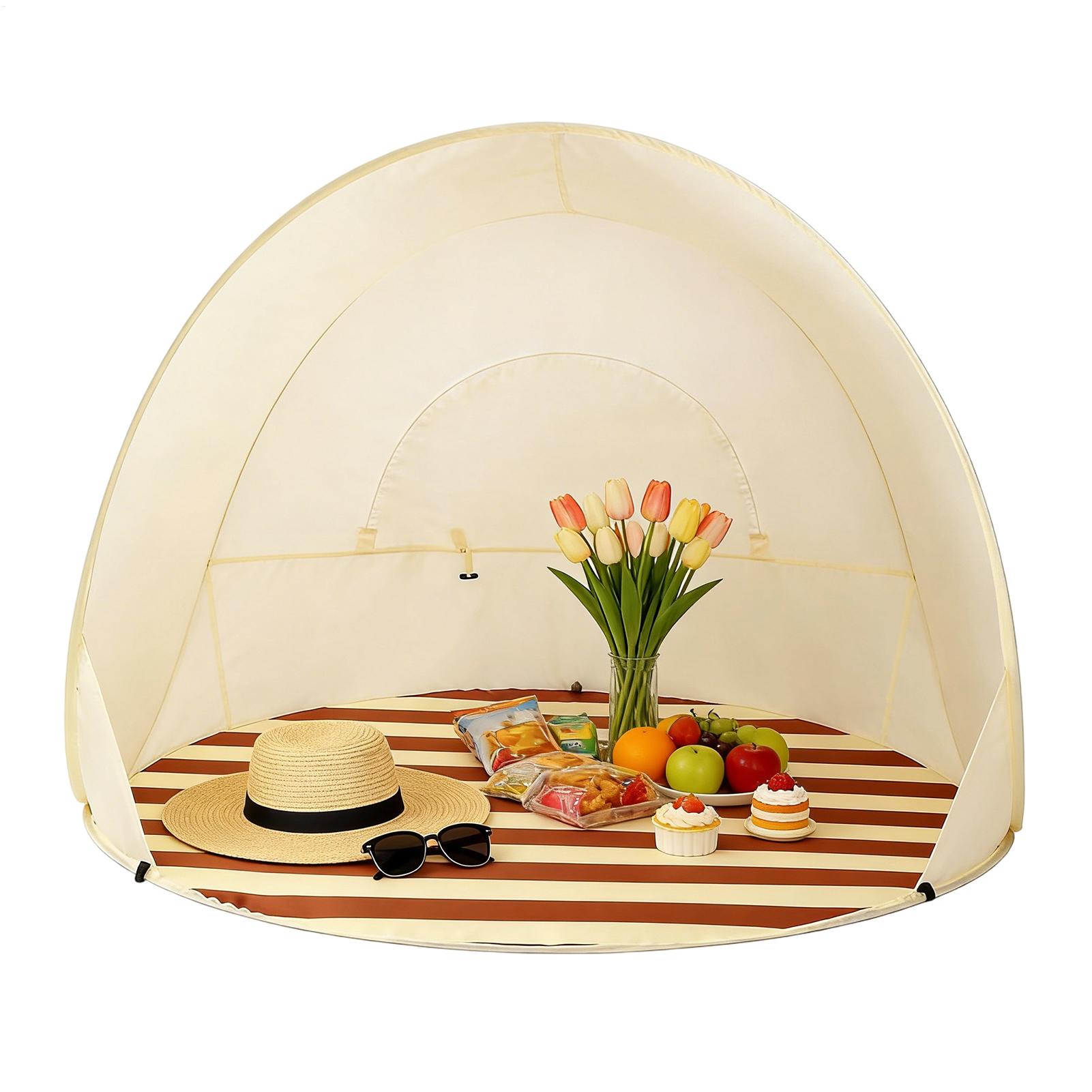 Outdoor Camping Automatic Quick Opening Tent - Tenda Pantai Portabel Cepat Buka, Kapasitas