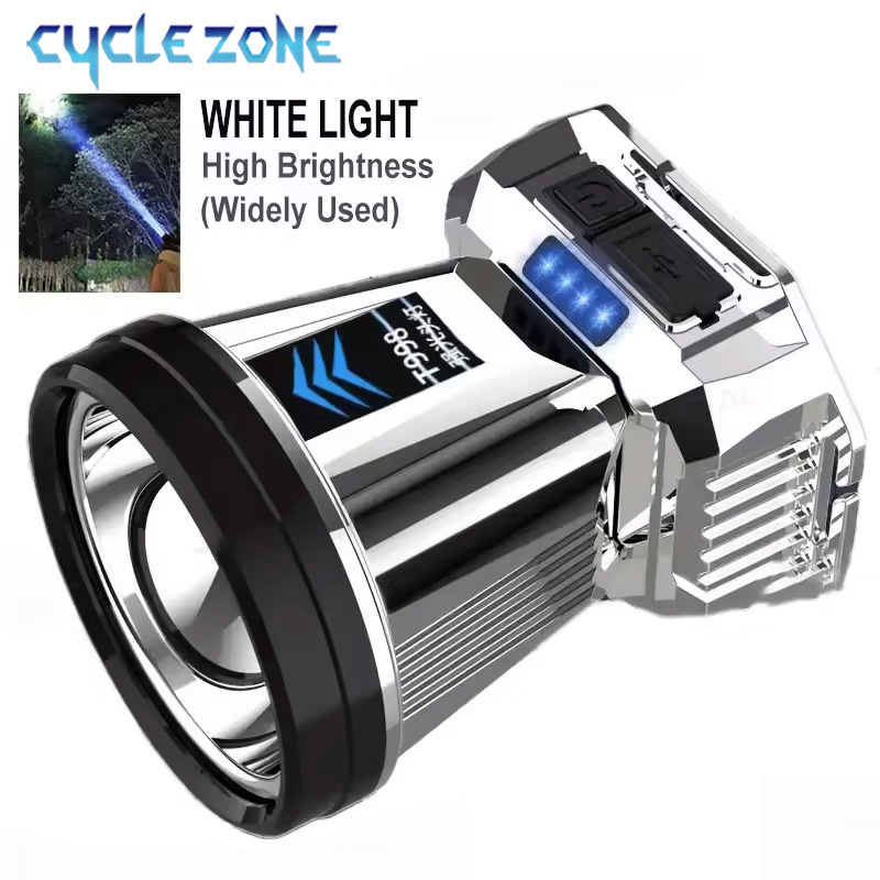 Outdoor Camping Zone - Lampu Depan LED Kuat TYPE-C Lampu