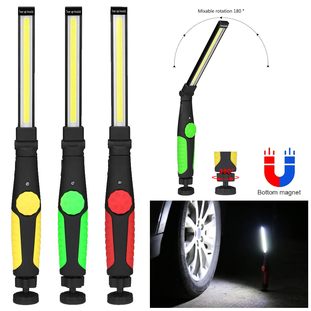 Outdoor Camping Jobs - Senter COB Lipat USB Lampu Kerja