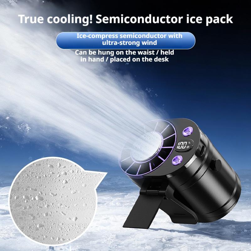 Outdoor Camping Ventilator - Kipas Pendingin Pinggang Portabel Semikonduktor AC