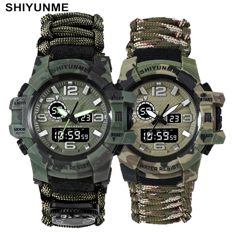 Outdoor Camping Zone - SHIYUNME jam tangan pria, jam tangan