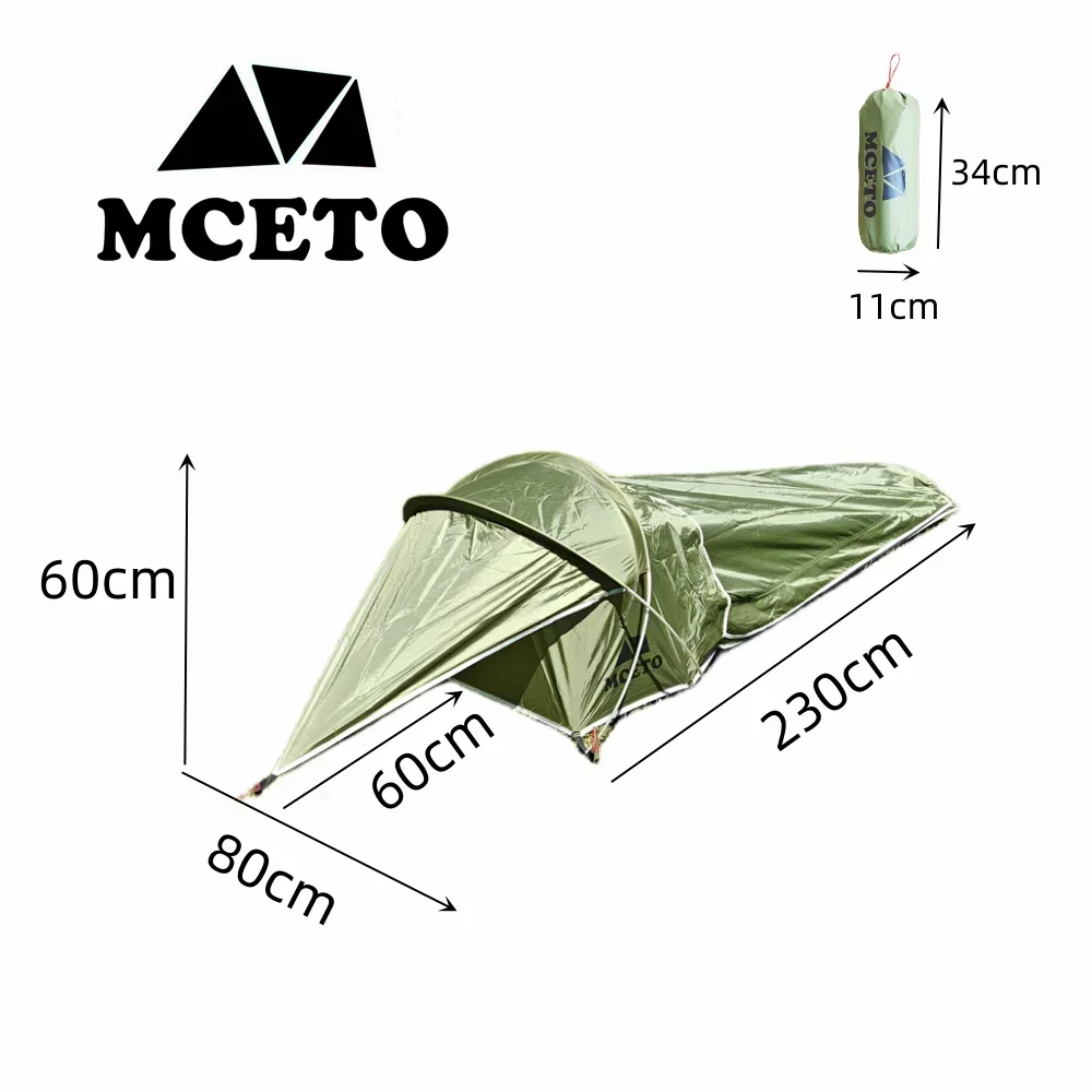 Outdoor Camping Sleeping Bag - Tenda Berkemah Ultraringan Satu Orang Tenda
