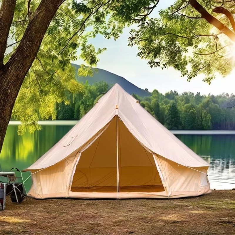 Outdoor Yurt Camping - Tenda Dome Glamping Mewah Oxford Empat
