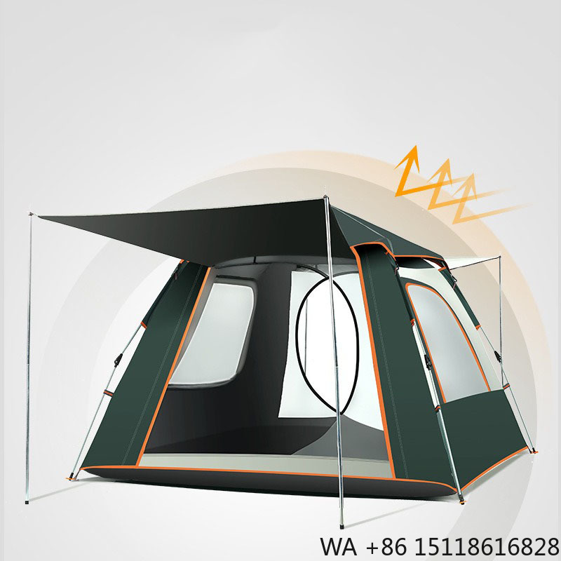 Outdoor Camping Tent Waterproof - Set Tenda Camping Besar, Tenda Instan