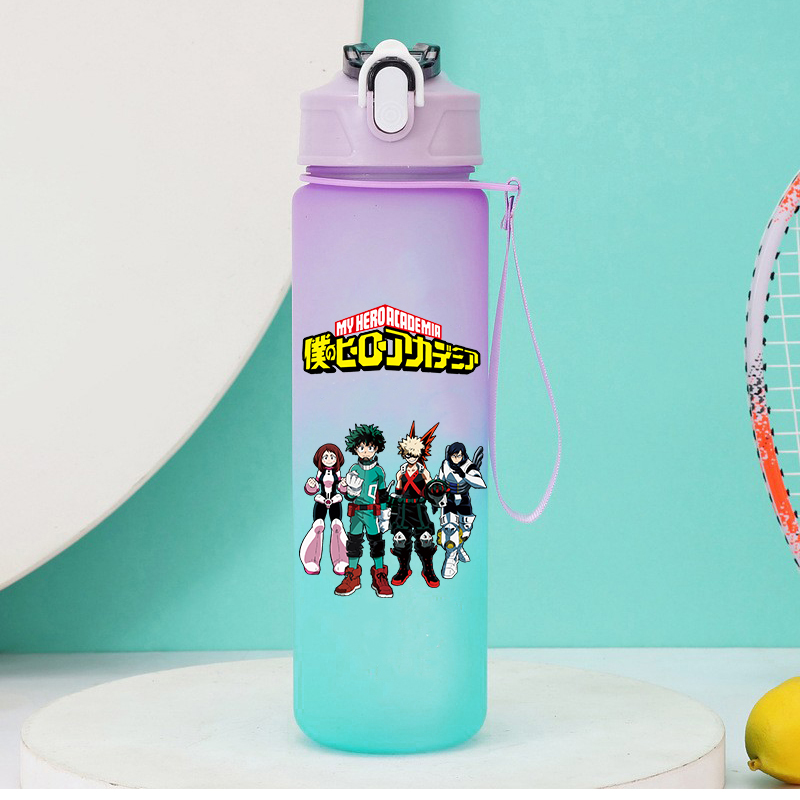 Outdoor Y Camping - 750Ml Botol Air Jerami Anime My