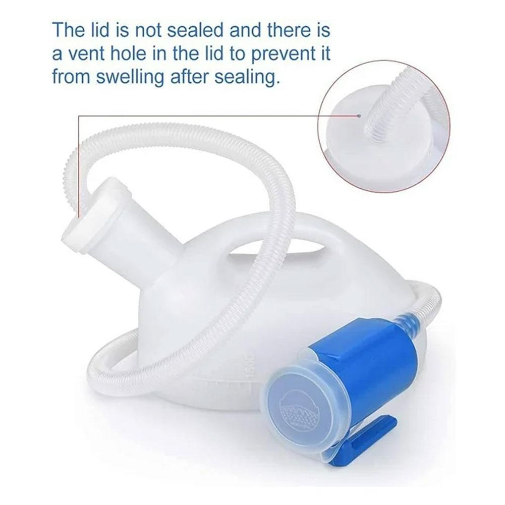 Travel Outdoor Camping Youtube - 2000Ml Urinal Portabel dengan Selang untuk