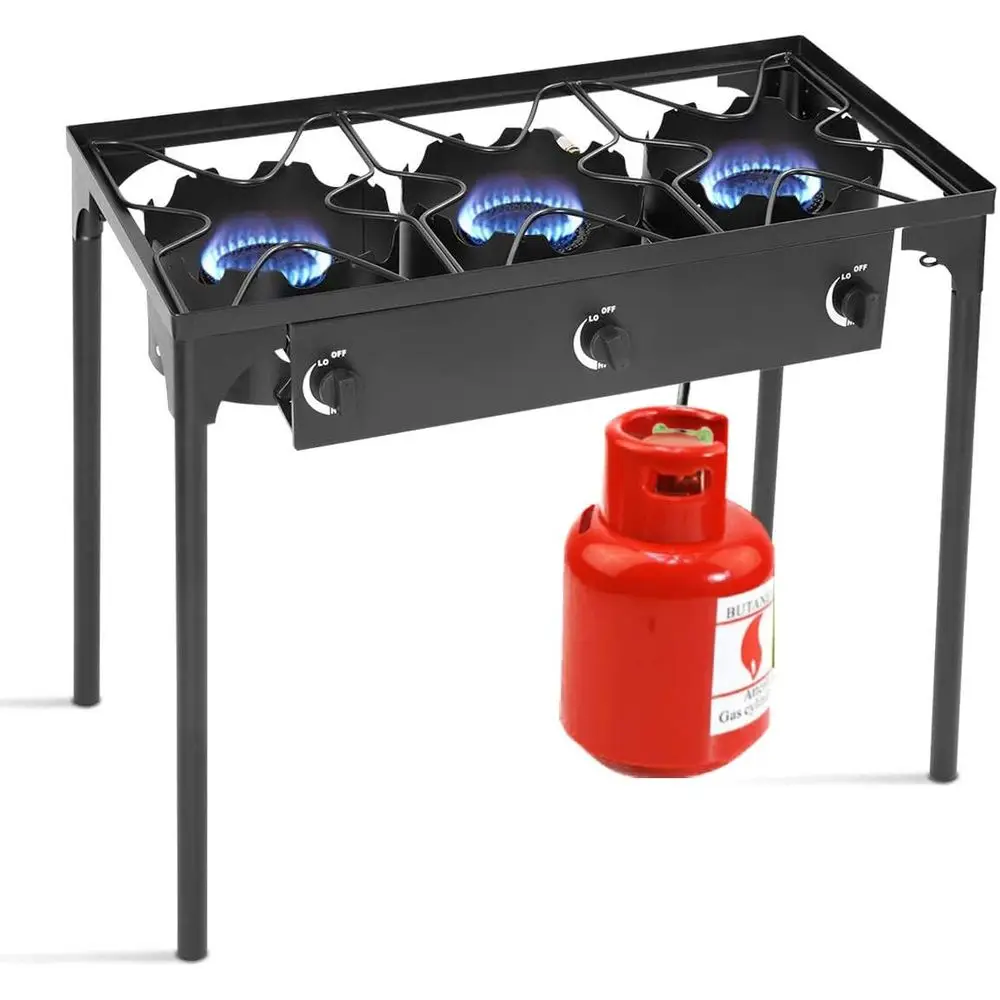 Outdoor Camping Gas Stove - Kompor Gas Propana 3 Tungku Portabel