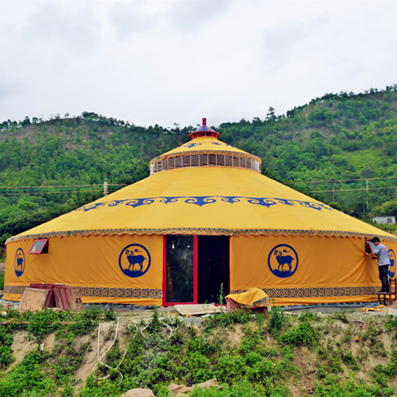 Outdoor Yurt Camping - Tenda Yurt Mongolia untuk Keluarga, Rumah