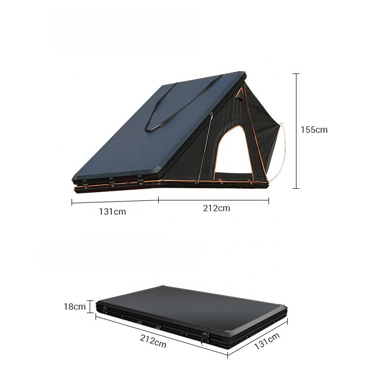 Tenda Atap Mobil Keras untuk 2 - Outdoor Camping Automatic Quick Opening Tent ulasan dan harga