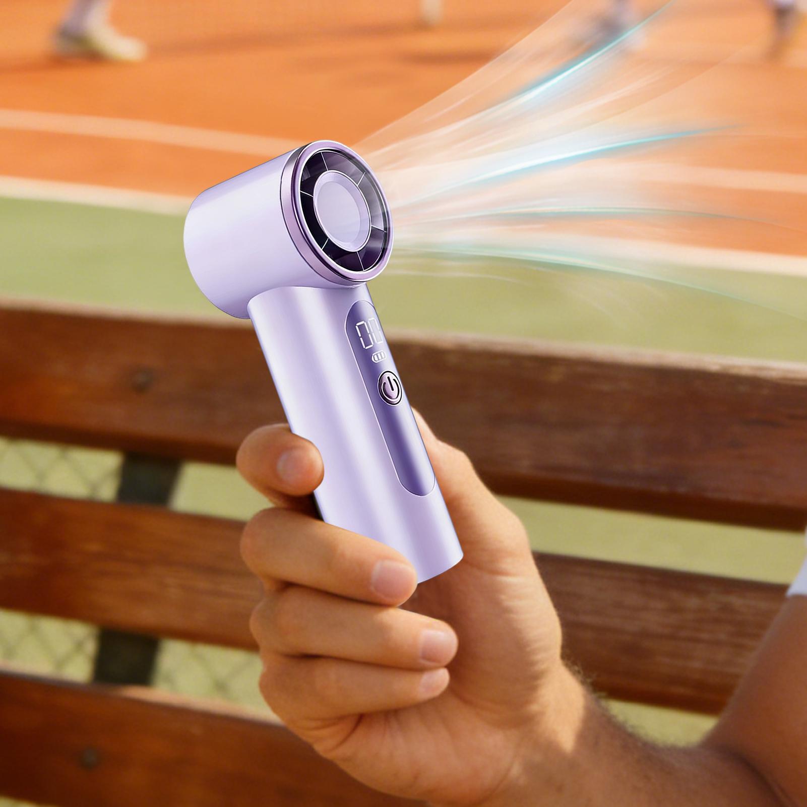Kipas Genggam Mini USB Isi Ula - Outdoor Camping Misting Fan ulasan dan harga