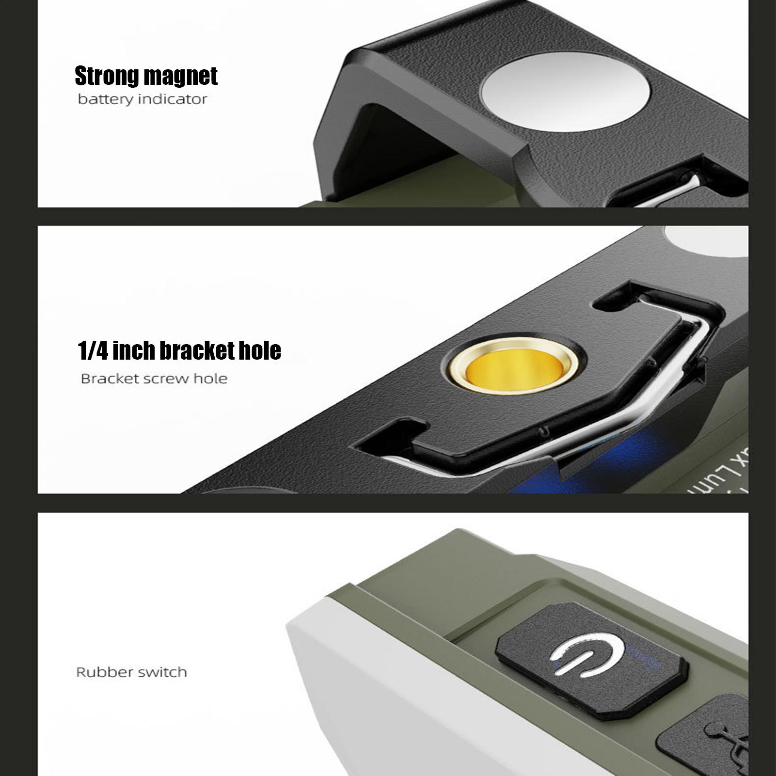 Lampu Kerja Isi Ulang Magnetik - Outdoor Camping Jobs ulasan dan harga