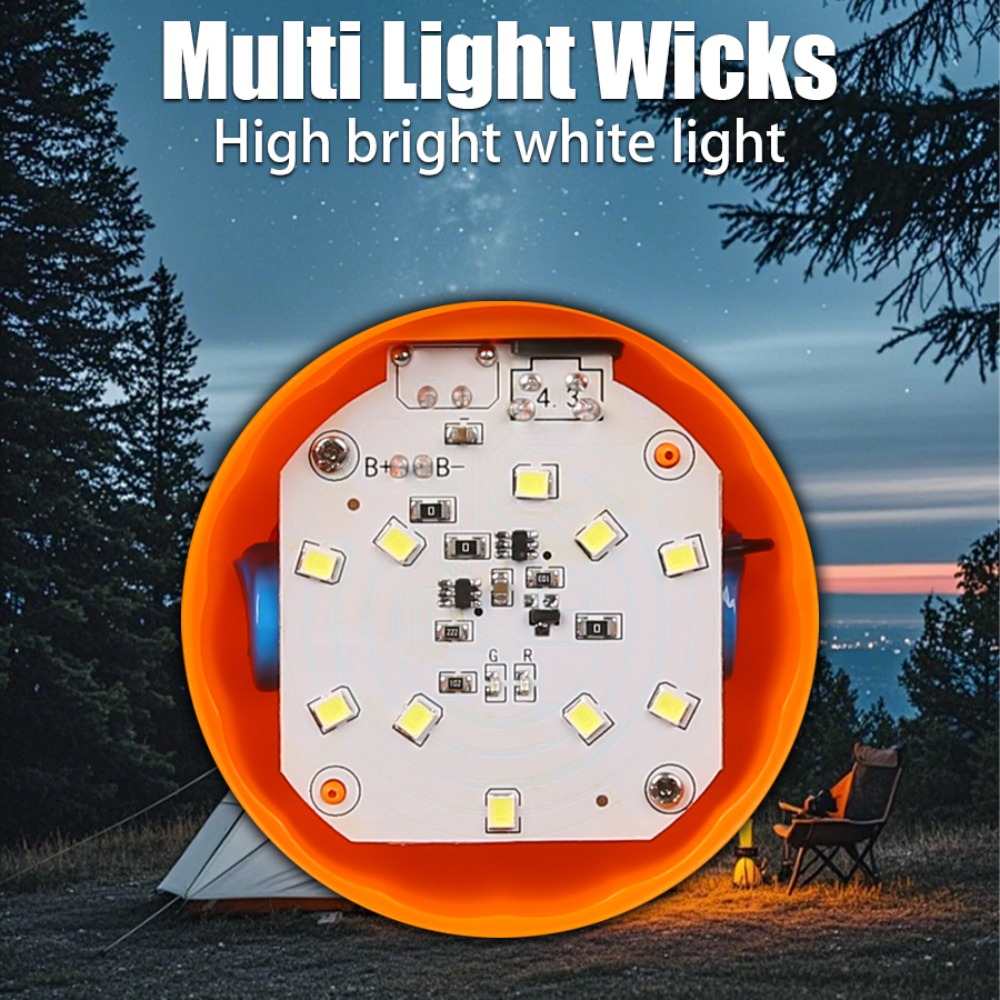 Lampu Kemah Mini Portabel 4 Mo - Outdoor Camping Tent Waterproof ulasan dan harga