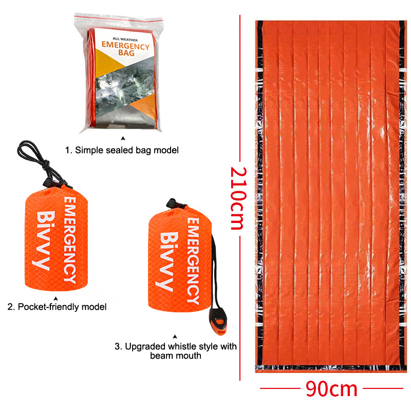 Kantong Tidur Darurat Luar Rua - Outdoor Camping Sleeping Bag ulasan dan harga