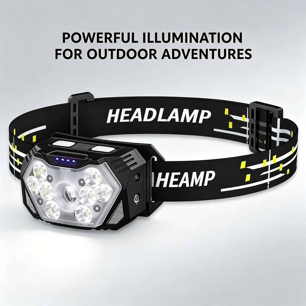 Senter Kepala LED Tahan Air Ti - Outdoor Camping Jobs ulasan dan harga