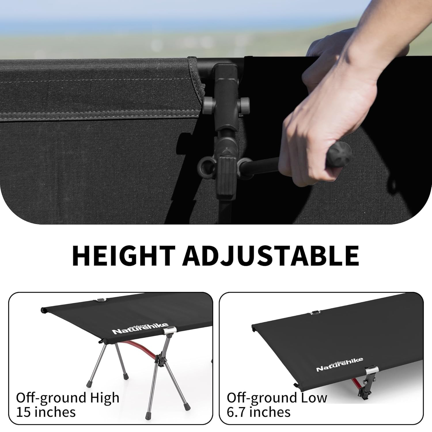 Tempat Tidur Lipat Naturehike, - Outdoor Camping House ulasan dan harga
