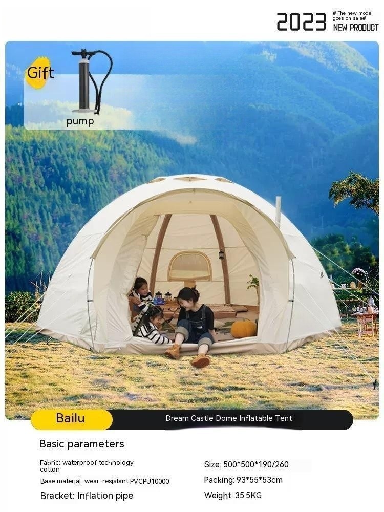 Tenda Yurt Mewah Luar Ruangan  - Outdoor Yurt Camping ulasan dan harga