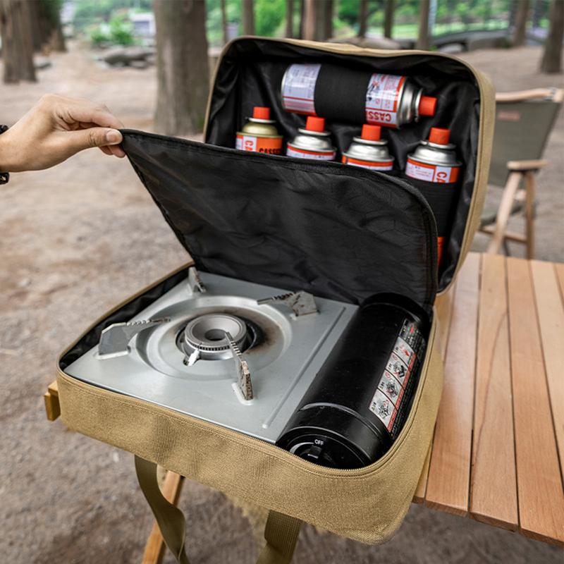Tas penyimpanan kompor berkema - Outdoor Camping Gas Stove ulasan dan harga