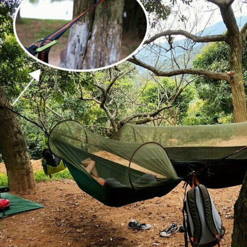 2/4 buah gesper pendakian tuga - Outdoor Camping Hammock ulasan dan harga