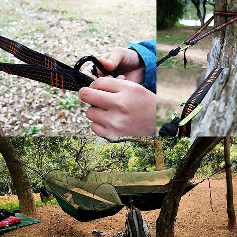 2/4 buah gesper pendakian tuga - Outdoor Camping Hammock ulasan dan harga
