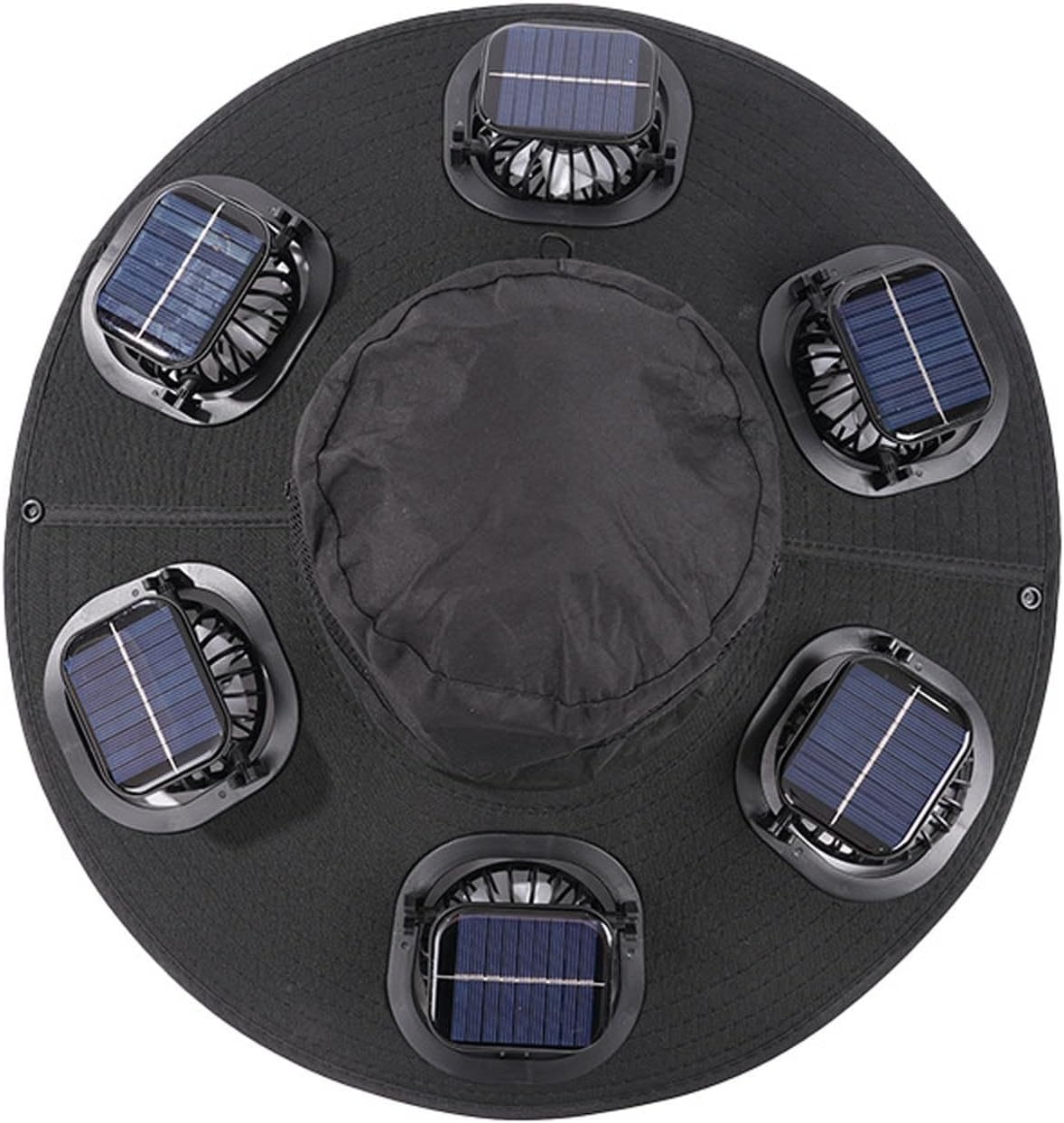 Topi Kipas Tenaga Surya Hot 6  - Outdoor Camping Fans ulasan dan harga