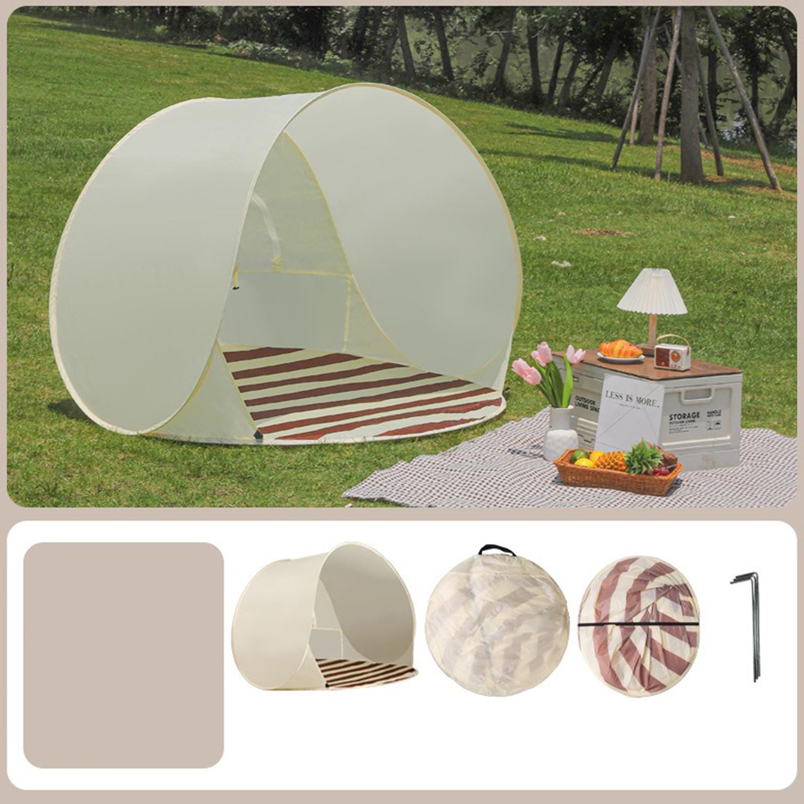 Tenda Pantai Portabel Cepat Bu - Outdoor Camping Automatic Quick Opening Tent ulasan dan harga