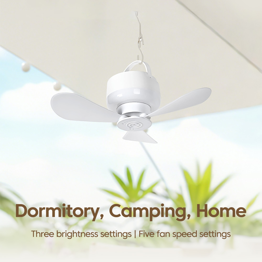 Kipas Angin Portabel dengan La - Outdoor Camping House ulasan dan harga