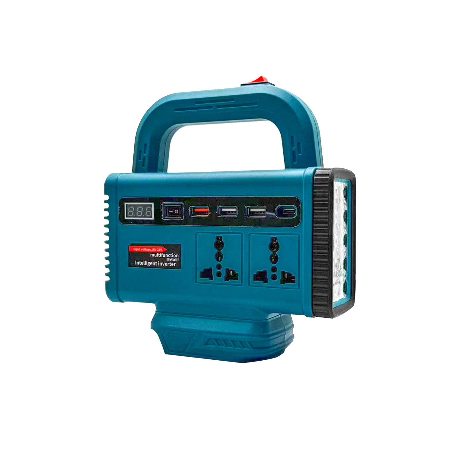 Lampu LED Portabel DC18V Ke AC - Outdoor Camping Jobs ulasan dan harga