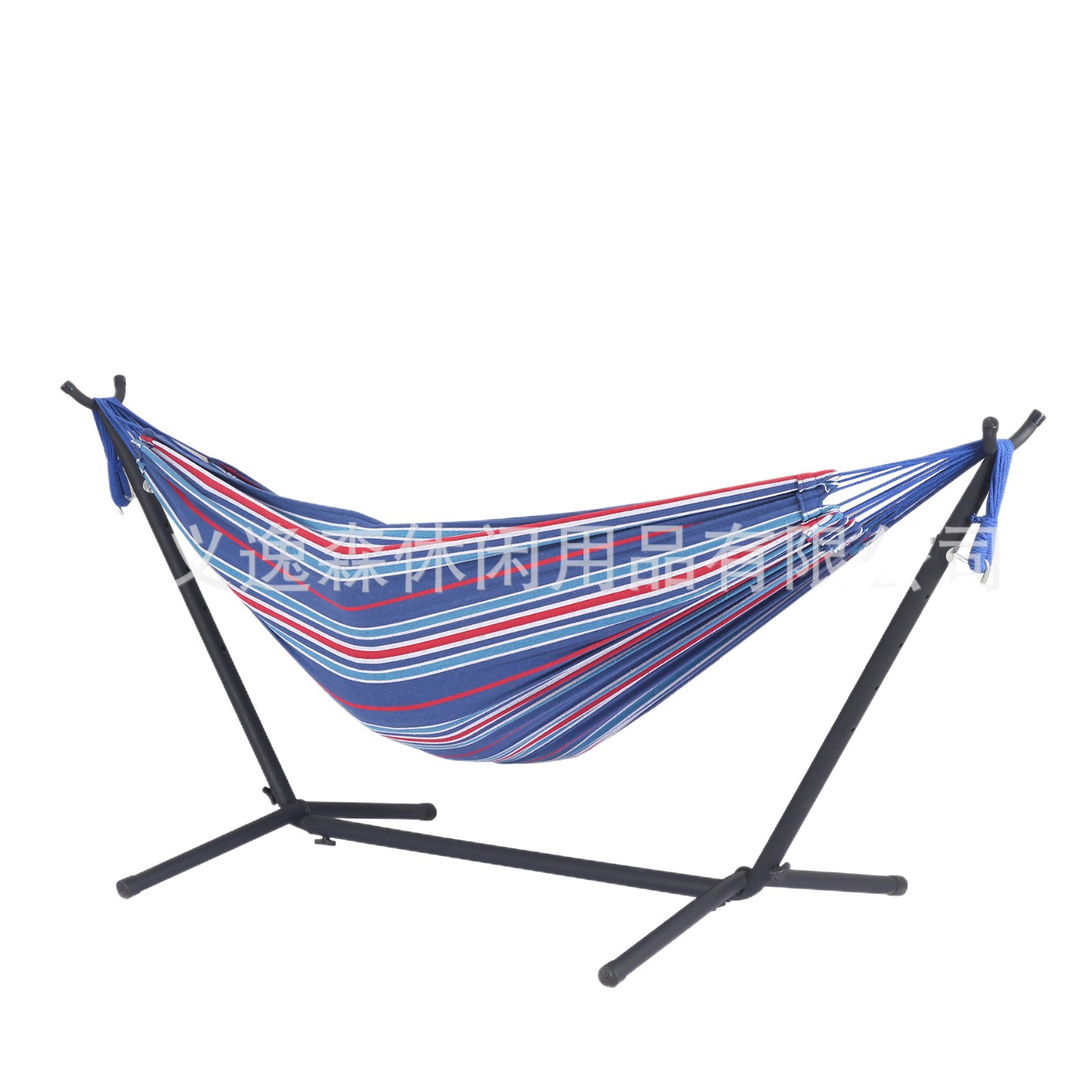 Ayunan kanvas bergaris tunggal - Outdoor Camping Hammock ulasan dan harga
