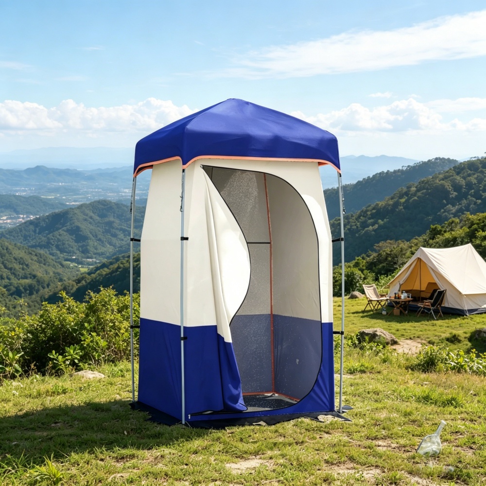 Tenda Mandi Camping Pop Up Rua - Outdoor Camping Tent Waterproof ulasan dan harga