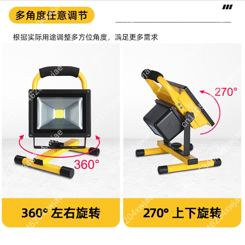 Lampu Sorot LED Portabel Tahan - Outdoor Camping Jobs ulasan dan harga