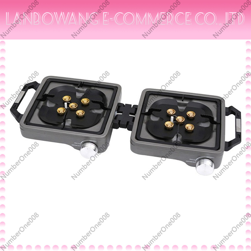 Kompor Camping Lipat Dua Tungk - Outdoor Camping Gas Stove ulasan dan harga