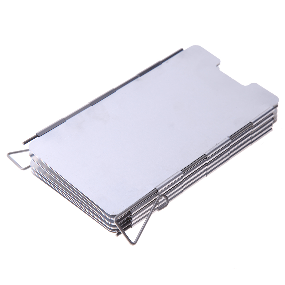 9 Buah Pelindung Angin Lipat T - Outdoor Camping Gas Stove ulasan dan harga