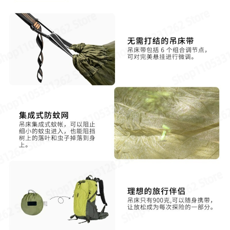 Hammock Otomatis Buka Cepat An - Outdoor Camping Hammock ulasan dan harga