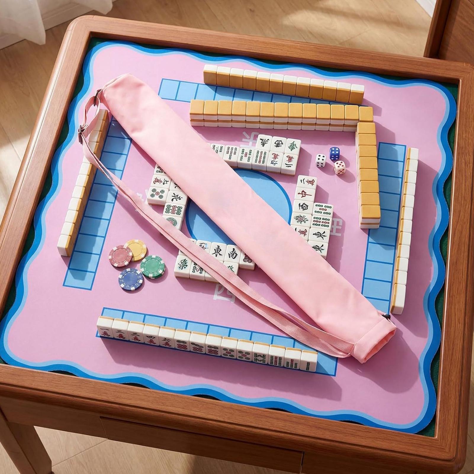 Tabung Matras Mahjong Portabel - Travel Outdoor Camping Youtube ulasan dan harga