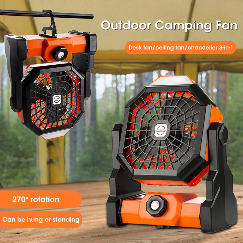 Kipas Kemah 10000mAh, dengan l - Outdoor Camping Misting Fan ulasan dan harga