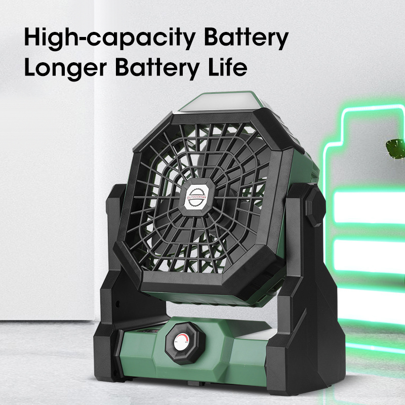Kipas Kemah 10000mAh, dengan l - Outdoor Camping Misting Fan ulasan dan harga