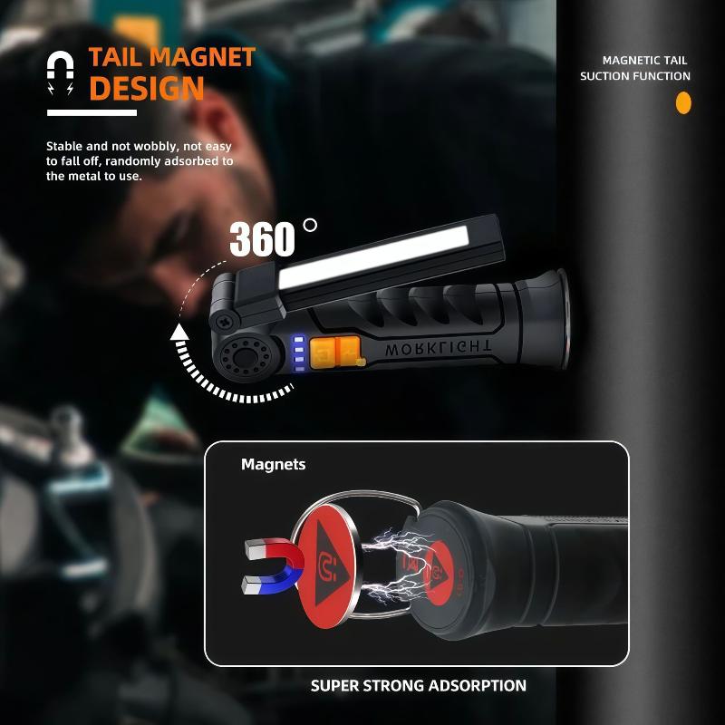 Senter LED Isi Ulang Lampu Ker - Outdoor Camping Jobs ulasan dan harga