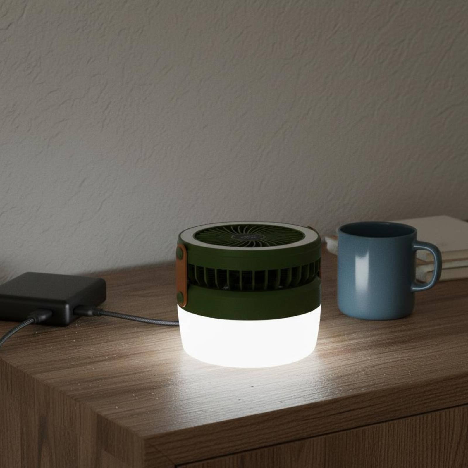 Lampu Kipas Tenaga Surya untuk - Outdoor Camping Fans ulasan dan harga