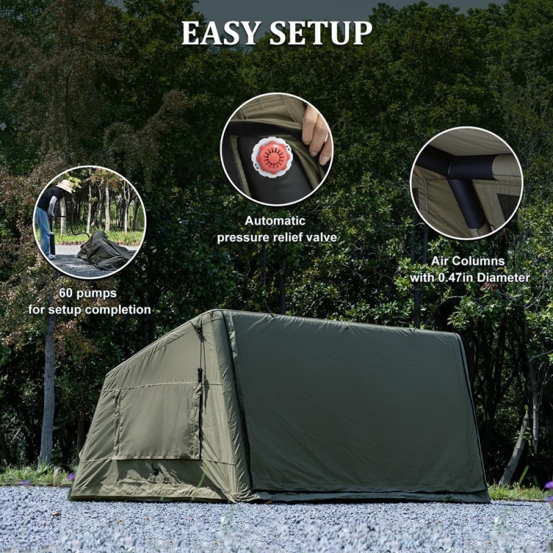 Tenda Camping Otomatis Tiup un - Outdoor Camping Tent Waterproof ulasan dan harga