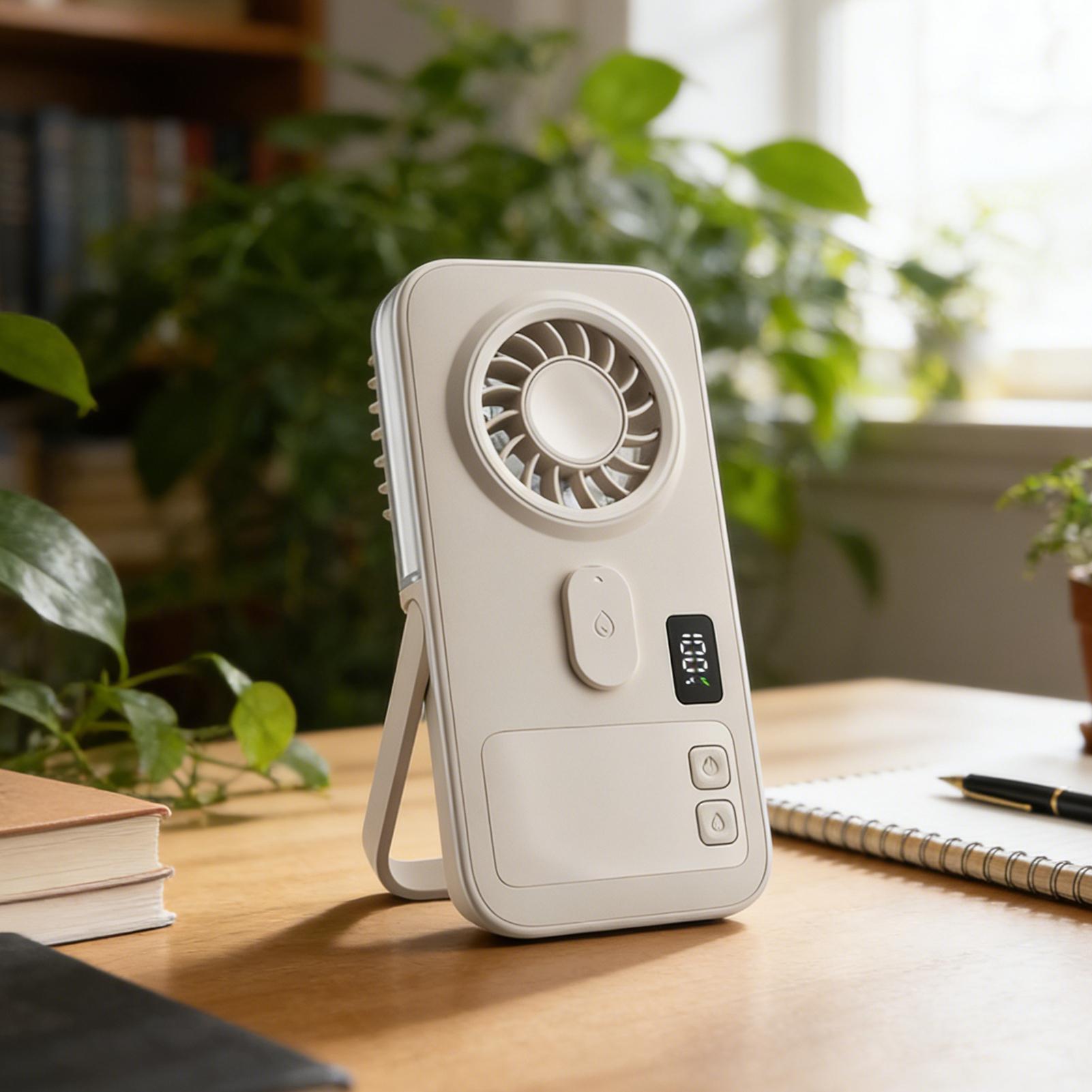 Kipas Angin dengan Layar Digit - Outdoor Camping Misting Fan ulasan dan harga