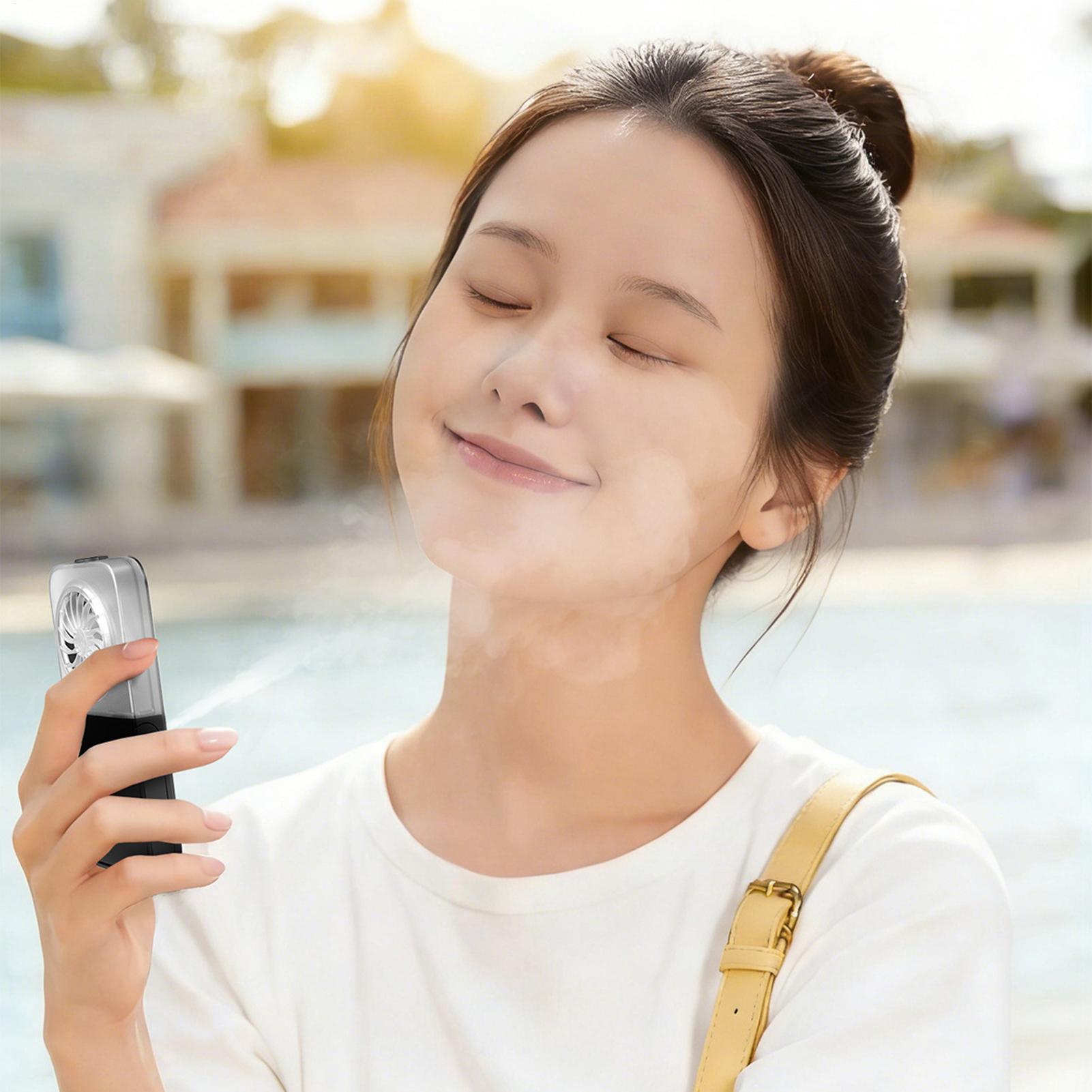 Kipas Angin dengan Layar Digit - Outdoor Camping Misting Fan ulasan dan harga