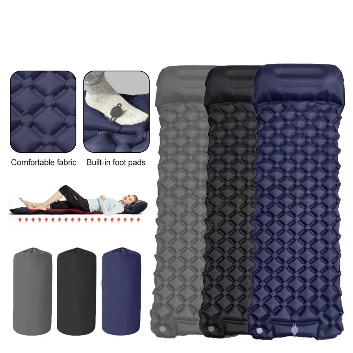 Kasur Udara Tiup Tunggal & Gan - Outdoor Camping Mattress ulasan dan harga