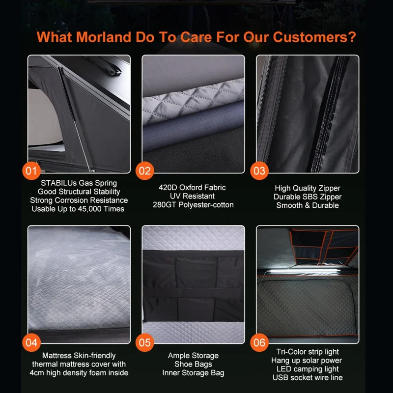 Tenda Atap Mobil Aluminium unt - Outdoor Camping House ulasan dan harga