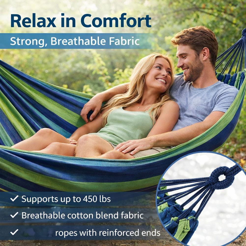 Tempat Tidur Gantung Luar Ruan - Outdoor Camping Hammock ulasan dan harga
